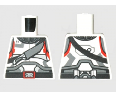 Torso SW Armor Republic Trooper (Old Republic) with Knife Pattern