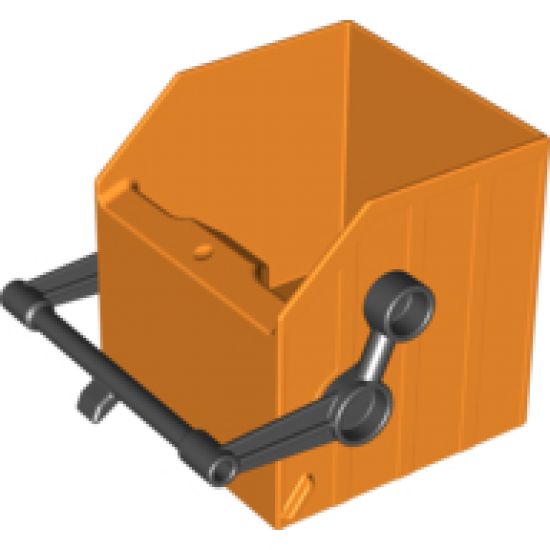 Duplo, Vehicle Garbage Bucket with Black Lever