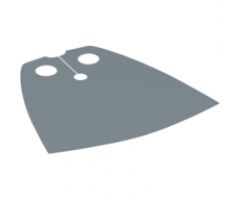 Minifigure, Body Wear Cape Cloth, Standard - Spongy Stretchable Fabric