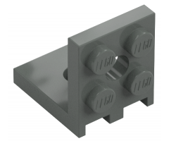 Bracket 2 x 2 - 2 x 2 with 2 Holes