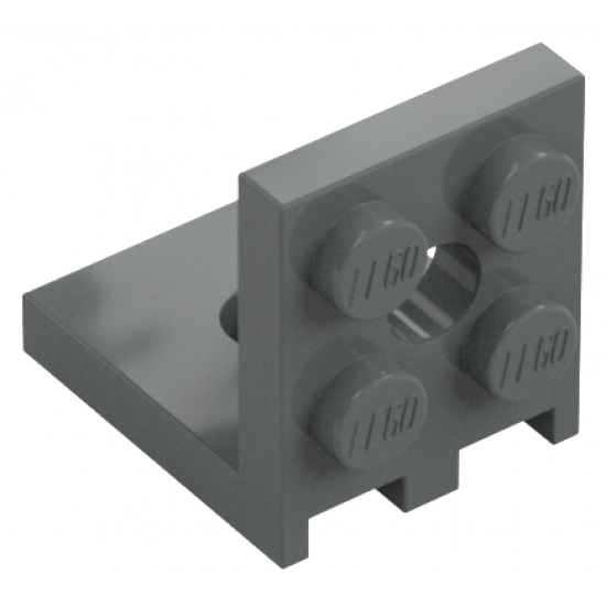 Bracket 2 x 2 - 2 x 2 with 2 Holes