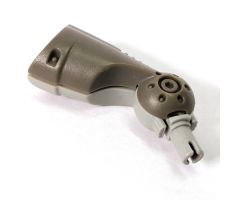 Galidor Limb Mechanical Short, with 1 Light Gray Socket and 1 Light Gray Pin, Left Side Light Gray