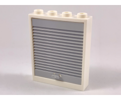 Door, Frame 1 x 4 x 4 Lift with Light Bluish Gray Door 1 x 4 x 4 Lift (6154 / 6155)