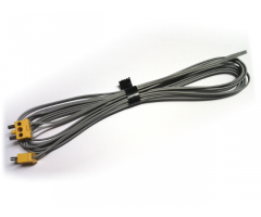 Electric, Wire 12V / 4.5V with two Variable Color 2-prong connectors, 375 Studs (3m) Long -- list under connector color