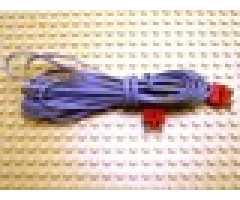 Electric, Wire 12V / 4.5V with two Variable Color 2-prong connectors, 375 Studs (3m) Long -- list under connector color