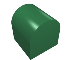 Duplo, Brick 2 x 2 x 2 Curved Top