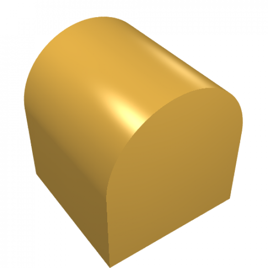 Duplo, Brick 2 x 2 x 2 Curved Top