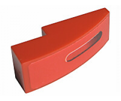 Slope, Curved 3 x 1 with Taillight Pattern Right (Sticker) - Set 8671