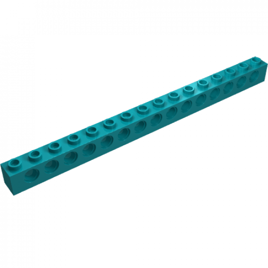 Technic, Brick 1 x 16 with Holes