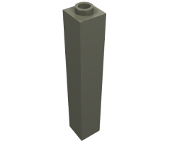 Brick 1 x 1 x 5 - Blocked Open Stud or Hollow Stud