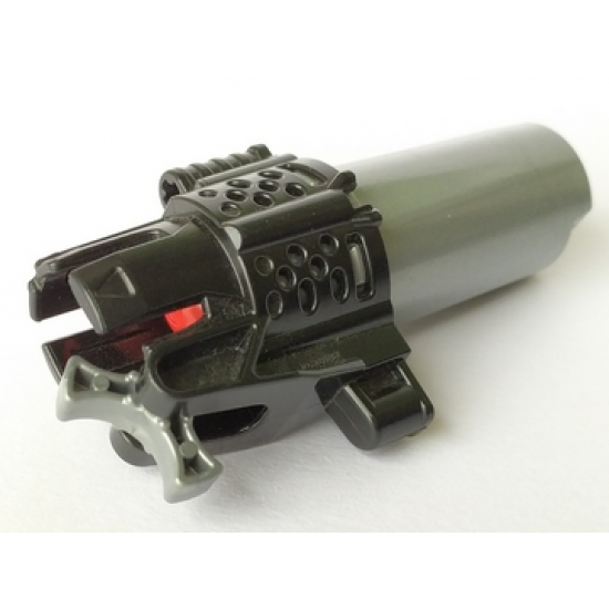 Projectile Launcher Bionicle Weapon Midak (Zamor) Skyblaster with Black Housing