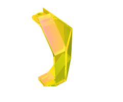 Panel 3 x 3 x 6 Corner Convex