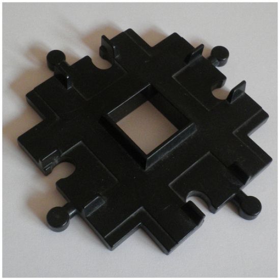 Duplo, Train Track Crossover At 90 Degrees