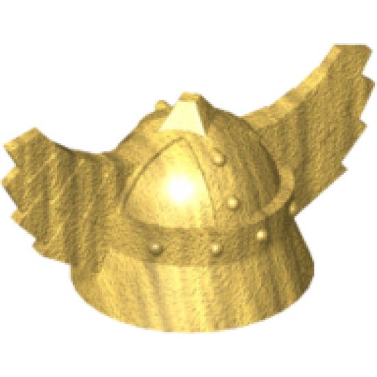 Minifigure, Headgear Helmet with Wings