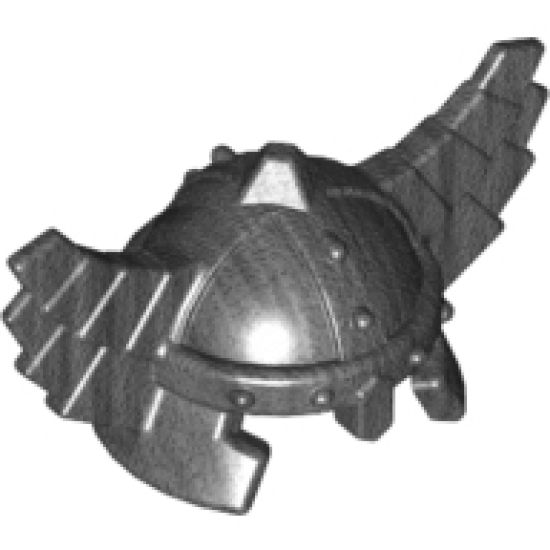 Minifigure, Headgear Helmet with Wings