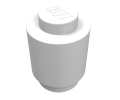 Brick, Round 1 x 1 Solid Stud