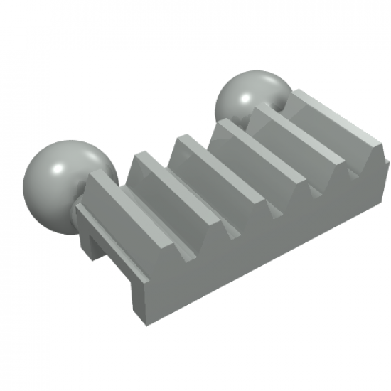 Technic, Gear Rack 1 x 2 with 2 Tow Ball