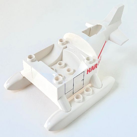 Duplo, Aircraft Helicopter Thomas & Friends Harold Body Pattern (Skids not Removable)