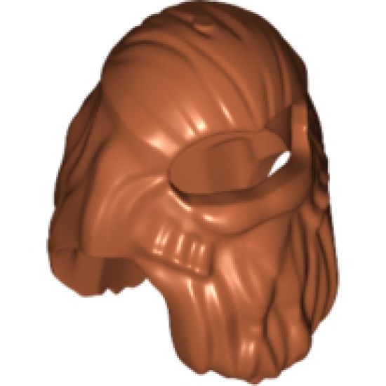 Minifigure, Hair Long with Beard Tied in Sections (Gloin)