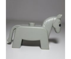 Duplo, Animal Horse Small, Eyes Solid Black