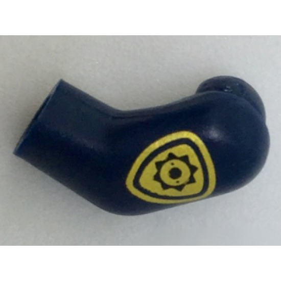 Arm, Left with Gold Police Badge Pattern