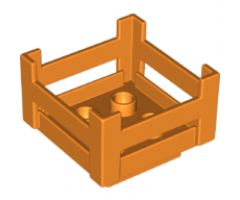 Duplo Container Wooden-Style Crate