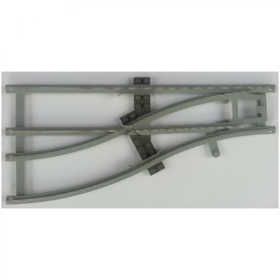 Train, Track 4.5V Switch Point Left with Dark Gray Ties