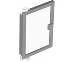 Door 1 x 4 x 5 Left with Trans-Clear Glass