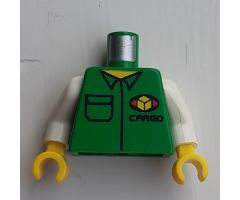 Torso Cargo Logo with Shirt Pattern / White Arms / Yellow Hands