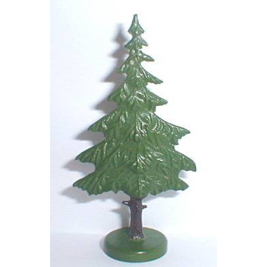 Plant, Tree Flat Pine painted with hollow base