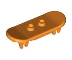Minifigure, Utensil Skateboard with Trolley Wheel Holders