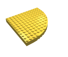 Brick, Round Corner 12 x 12