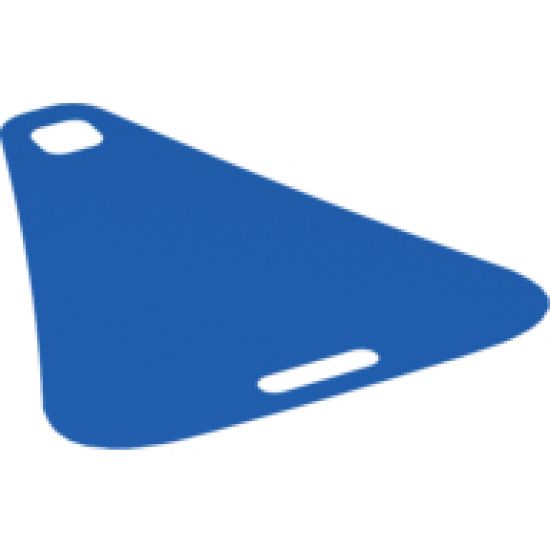 Cloth Sail Triangular with Top and Bottom Holes