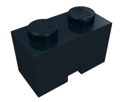 Brick, Modified 1 x 2 with Cable Holding Cutout