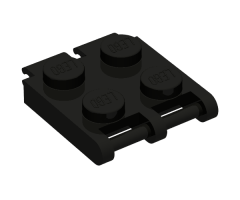 Scala Jewelry Plate, Modified 2 x 2 (Human Bracelet segment)