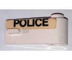 Door 1 x 3 x 1 Right with Wide 'POLICE' Pattern (Sticker) - Set 621