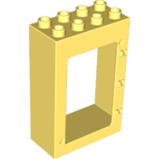 Duplo, Building Door / Window Frame 2 x 4 x 5