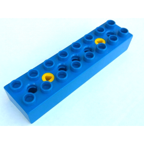 Duplo, Toolo Brick 2 x 8 with 2 Screws (positions 2 and 6)