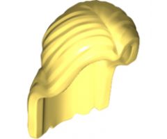 Minifigure, Hair Long, Parted in Center