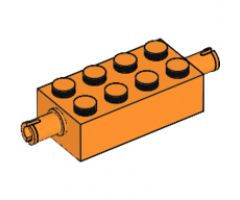 Brick, Modified 2 x 4 with Pins