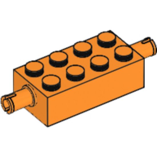 Brick, Modified 2 x 4 with Pins