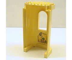 Belville Wall, Tower with Window and Haystack, Mice and Carrot Pattern