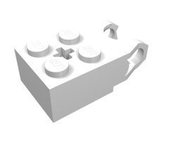 Technic, Brick Modified 2 x 2 with Ball Socket Reinforced and Axle Hole