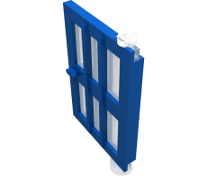 Door 1 x 4 x 5 Right with 6 Panes