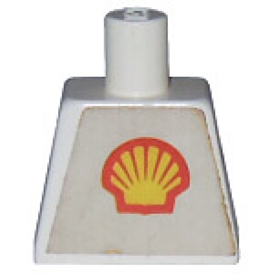 Torso Shell Logo Small Pattern (Trapezoid Sticker)