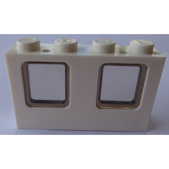 Window 1 x 4 x 2 Plane with Trans-Black Glass