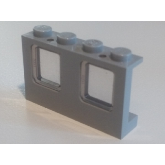 Window 1 x 4 x 2 Plane with Trans-Black Glass
