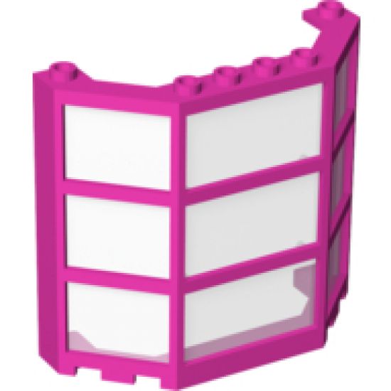 Window Bay 3 x 8 x 6 with Trans-Clear Glass