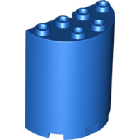 Cylinder Half 2 x 4 x 4