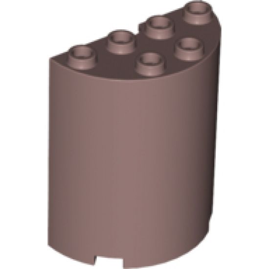 Cylinder Half 2 x 4 x 4